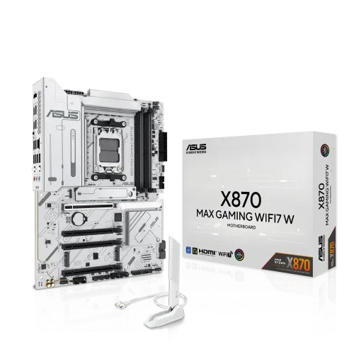 Asus X870 MAX GAMING WIFI7 W AM5 ATX Motherboard